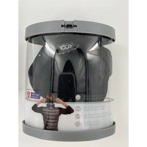 18OS Ear Warmers Black Tweed